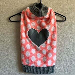 Heart Dog Sweater